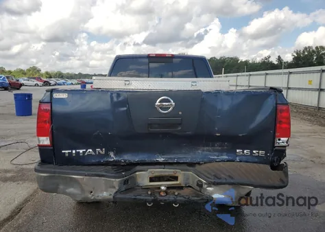 2007 Nissan Titan Xe из США, поврежденный, VIN 1N6BA06AX7N245310